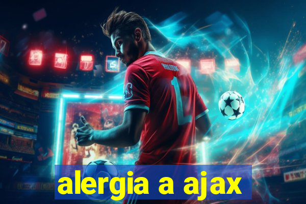 alergia a ajax